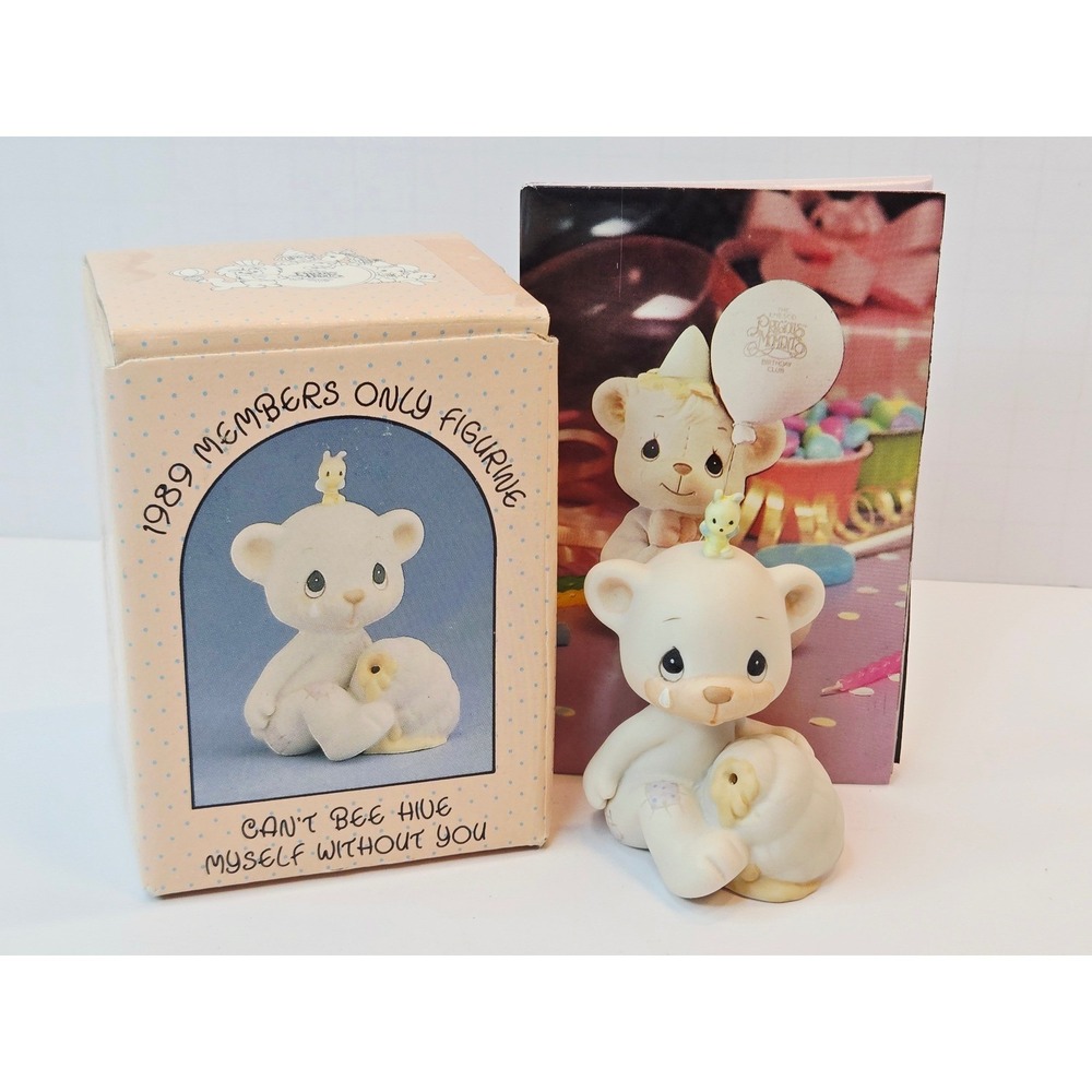 Precious Moments 1989 Members Only Figurine 'Can't Bee Hive Myself' BC-891 Box